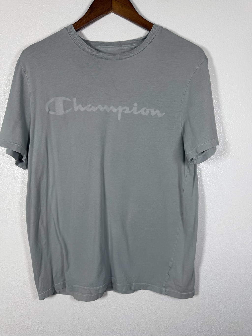 Champion Men's Crewneck Logo Tee